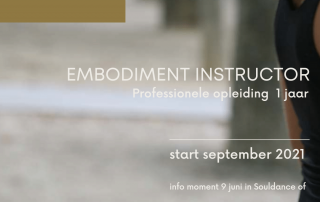 Professionele opleiding - embodiment instructor